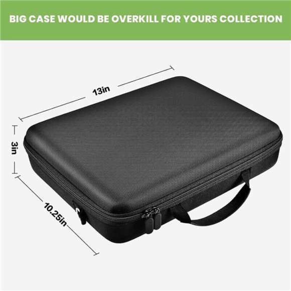 Card Storage Case for Trading Cards, 2000+ Card Deck Box, Card Holder (Grey) - Picture 5 of 7